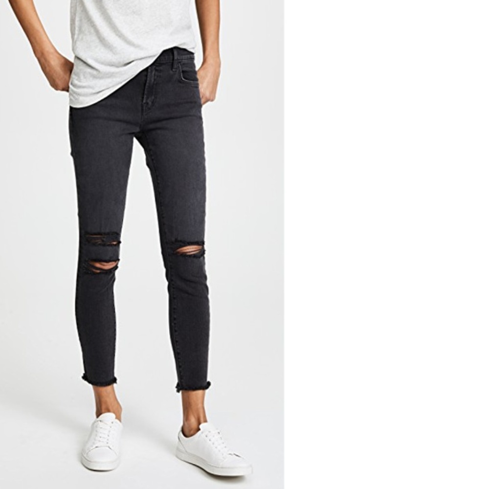 Women’s J Brand Mid Rise Skinny Crop Jeans Size 24